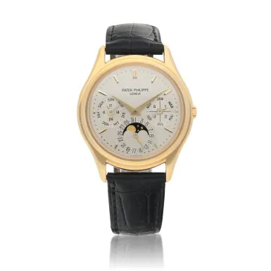 Patek Philippe Perpetual Calendar 3940J 36mm Yellow gold Silver