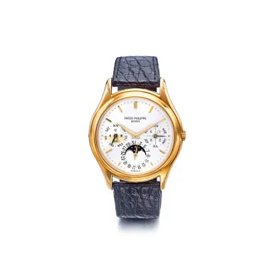 Patek Philippe Perpetual Calendar 3940J 36mm Yellow gold Silver