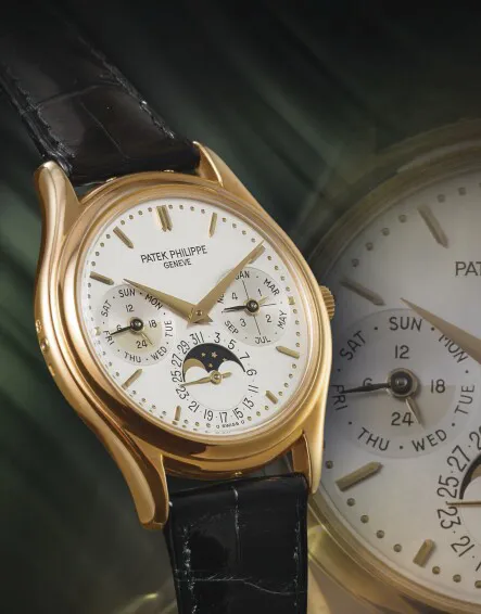 Patek Philippe Perpetual Calendar 3940J 36mm Yellow gold Silver