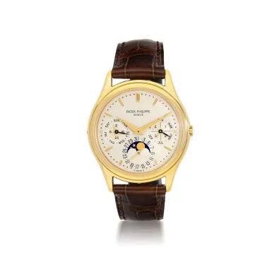 Patek Philippe Perpetual Calendar 3941 36mm Yellow gold Silver