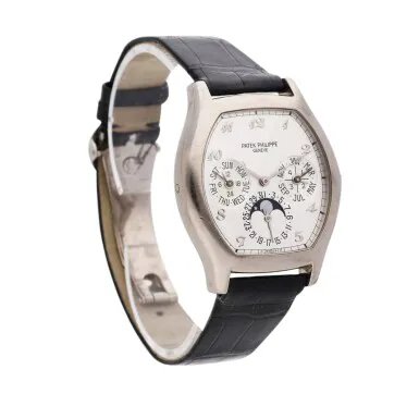 Patek Philippe Perpetual Calendar 5040 36mm White gold Silver 3