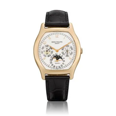 Patek Philippe Perpetual Calendar 5040 35.5mm Rose gold Silver