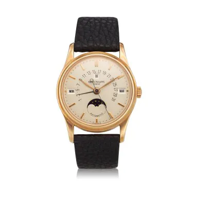 Patek Philippe Perpetual Calendar 5050 35mm Rose gold Silver