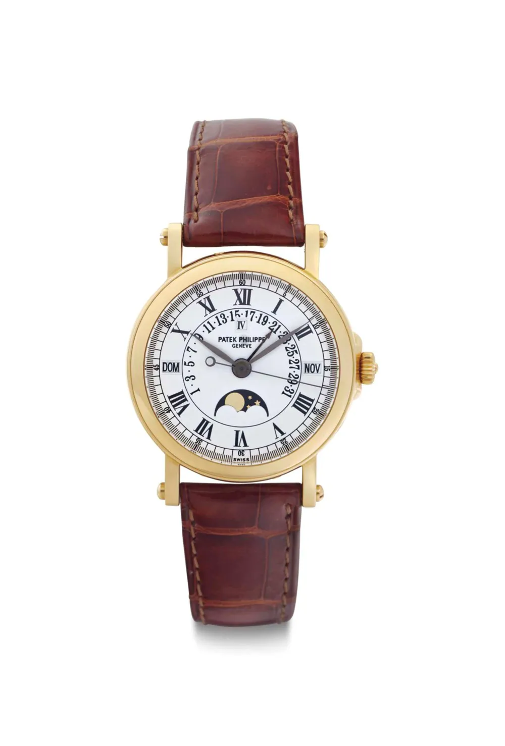 Patek Philippe Perpetual Calendar 5059J 36mm Yellow gold White