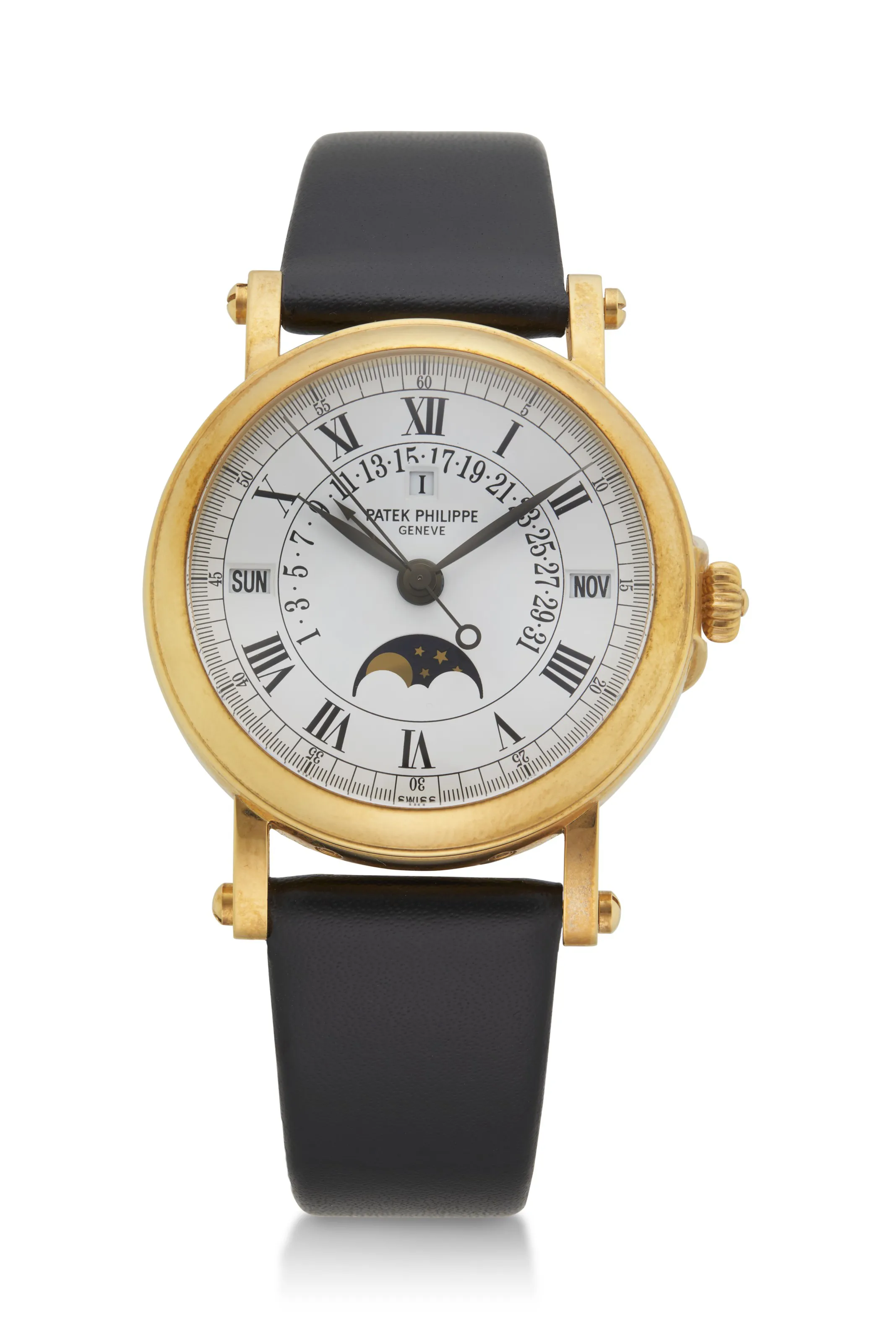 Patek Philippe Perpetual Calendar 5059J 36mm Yellow gold White