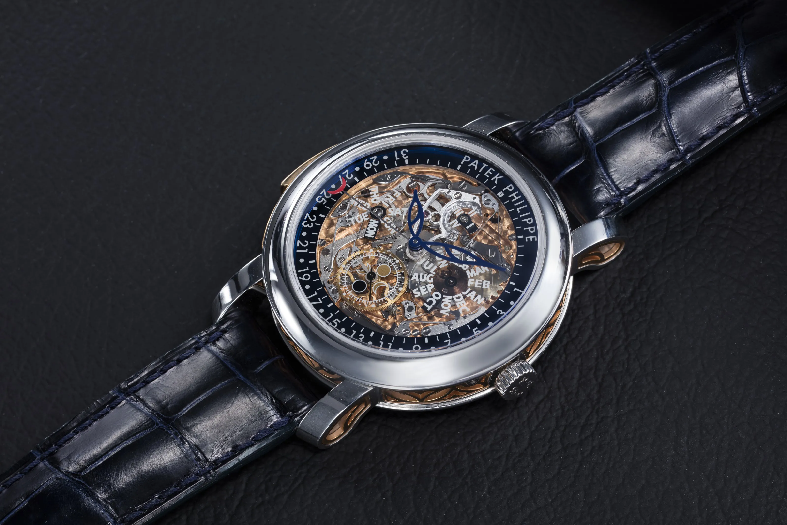 Patek Philippe Perpetual Calendar 5104 43mm Platinum Skeletonized