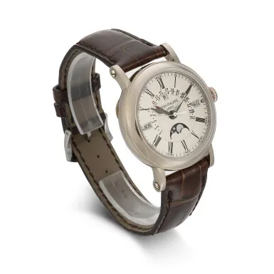 Patek Philippe Perpetual Calendar 5159G 38mm White gold Silver 2