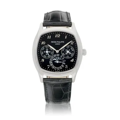 Patek Philippe Perpetual Calendar 5940 37mm White gold Black