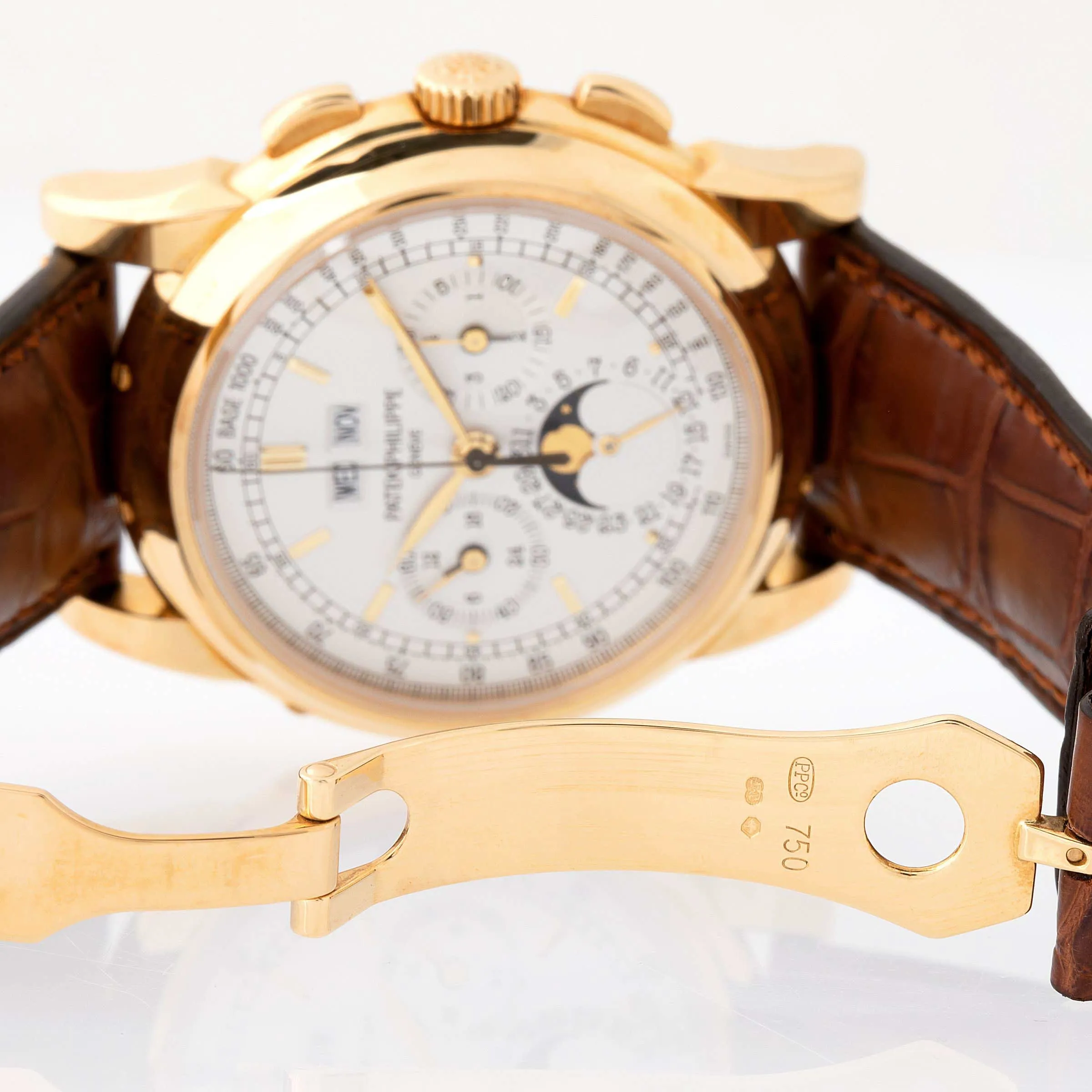 Patek Philippe Perpetual Calendar Chronograph 5970J 40mm Yellow gold 4