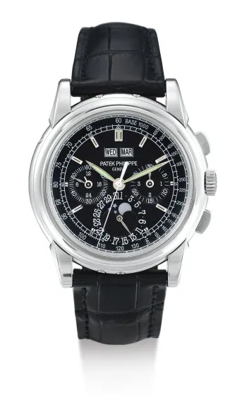 Patek Philippe Perpetual Calendar Chronograph 5970P 40mm Platinum Black