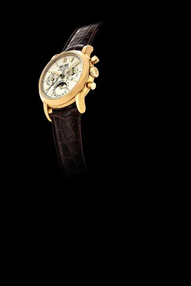 Patek Philippe Perpetual Calendar Chronograph 3971 36mm Yellow gold Silver 1