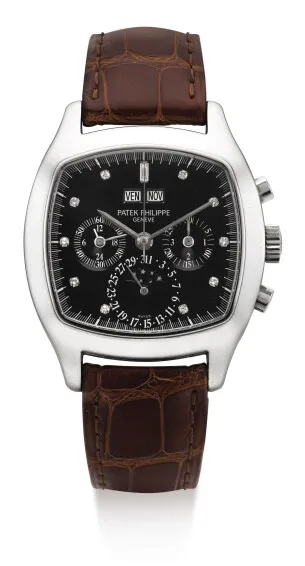 Patek Philippe Perpetual Calendar 5020P-018 37mm Platinum Black