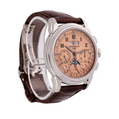 Patek Philippe Perpetual Calendar Chronograph 5270P 41mm Platinum Salmon 7