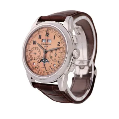 Patek Philippe Perpetual Calendar Chronograph 5270P 41mm Platinum Salmon 8