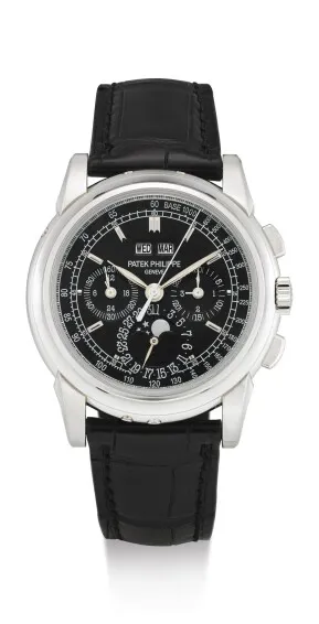 Patek Philippe Perpetual Calendar Chronograph 5970P 40mm Platinum Black