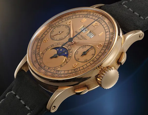 Patek Philippe Perpetual Calendar Chronograph 1518 35mm Rose gold Pink 1