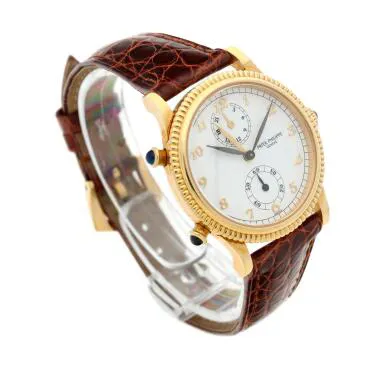 Patek Philippe Travel Time 4864 30mm Yellow gold White 4