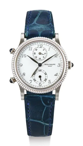 Patek Philippe Travel Time 4864 29mm White gold White