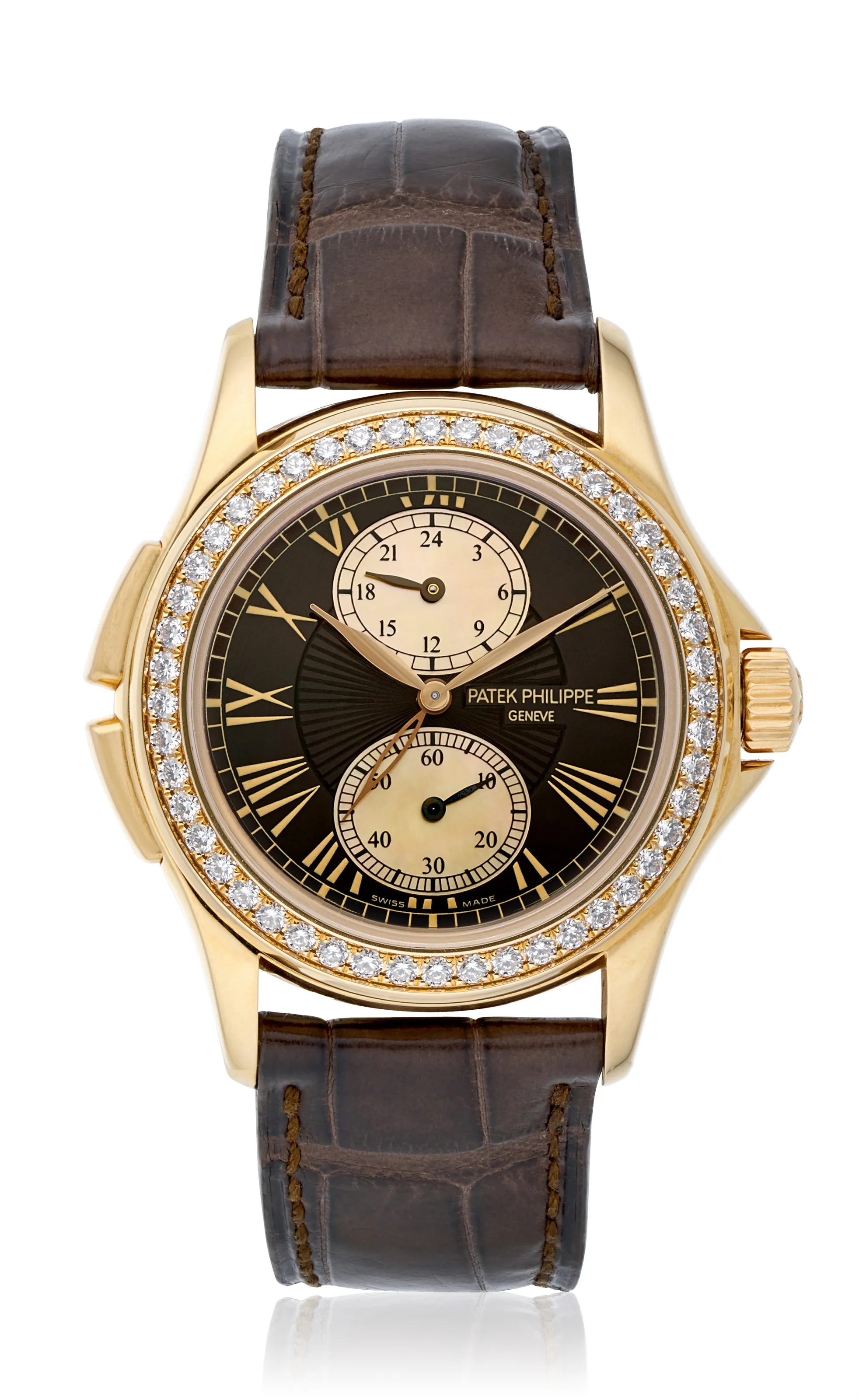 Patek Philippe Calatrava 4934 35mm Rose gold Brown