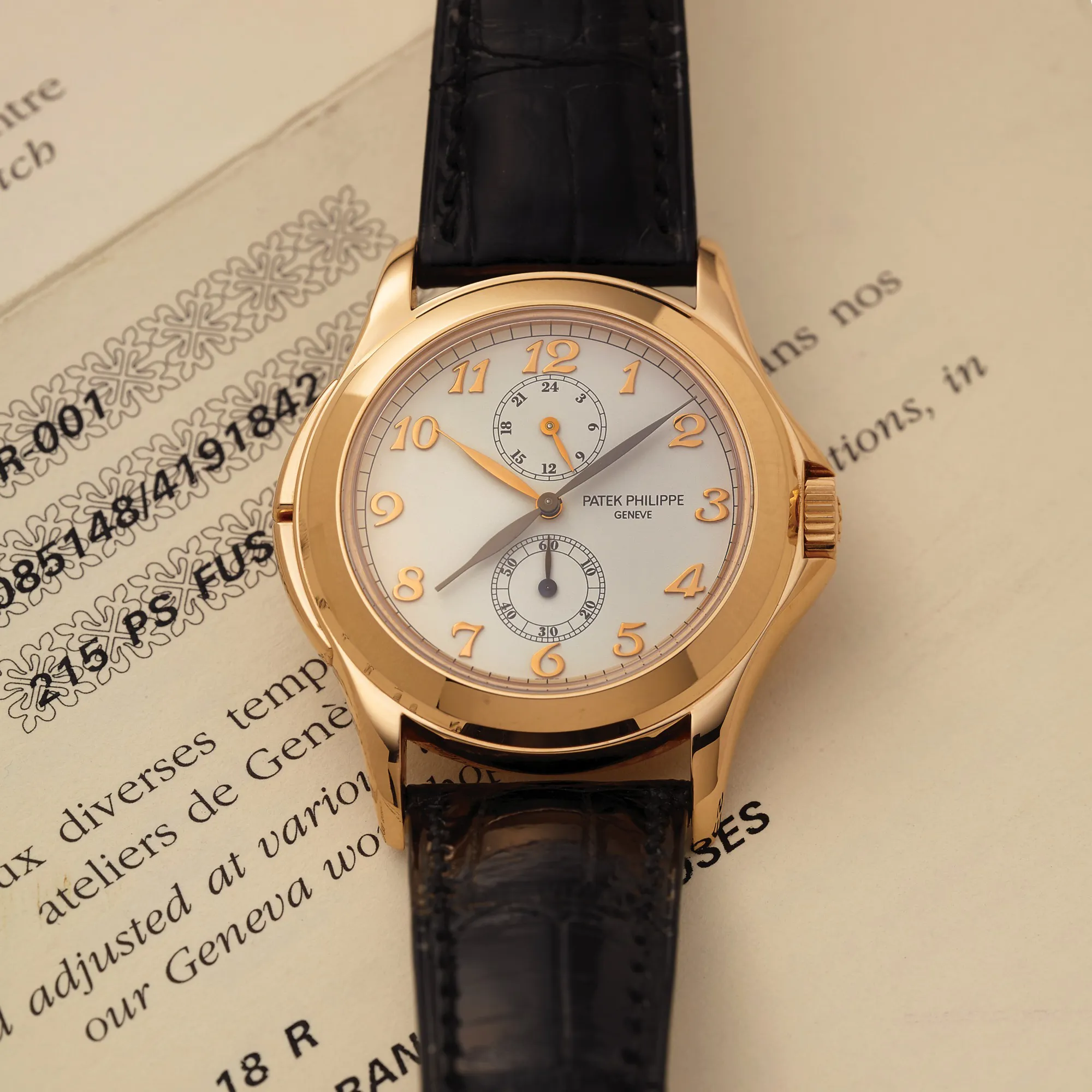 Patek Philippe Calatrava 5134R 38mm Rose gold White