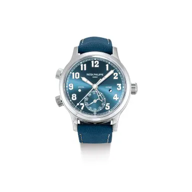 Patek Philippe Calatrava 7234 37.5mm Stainless steel Blue