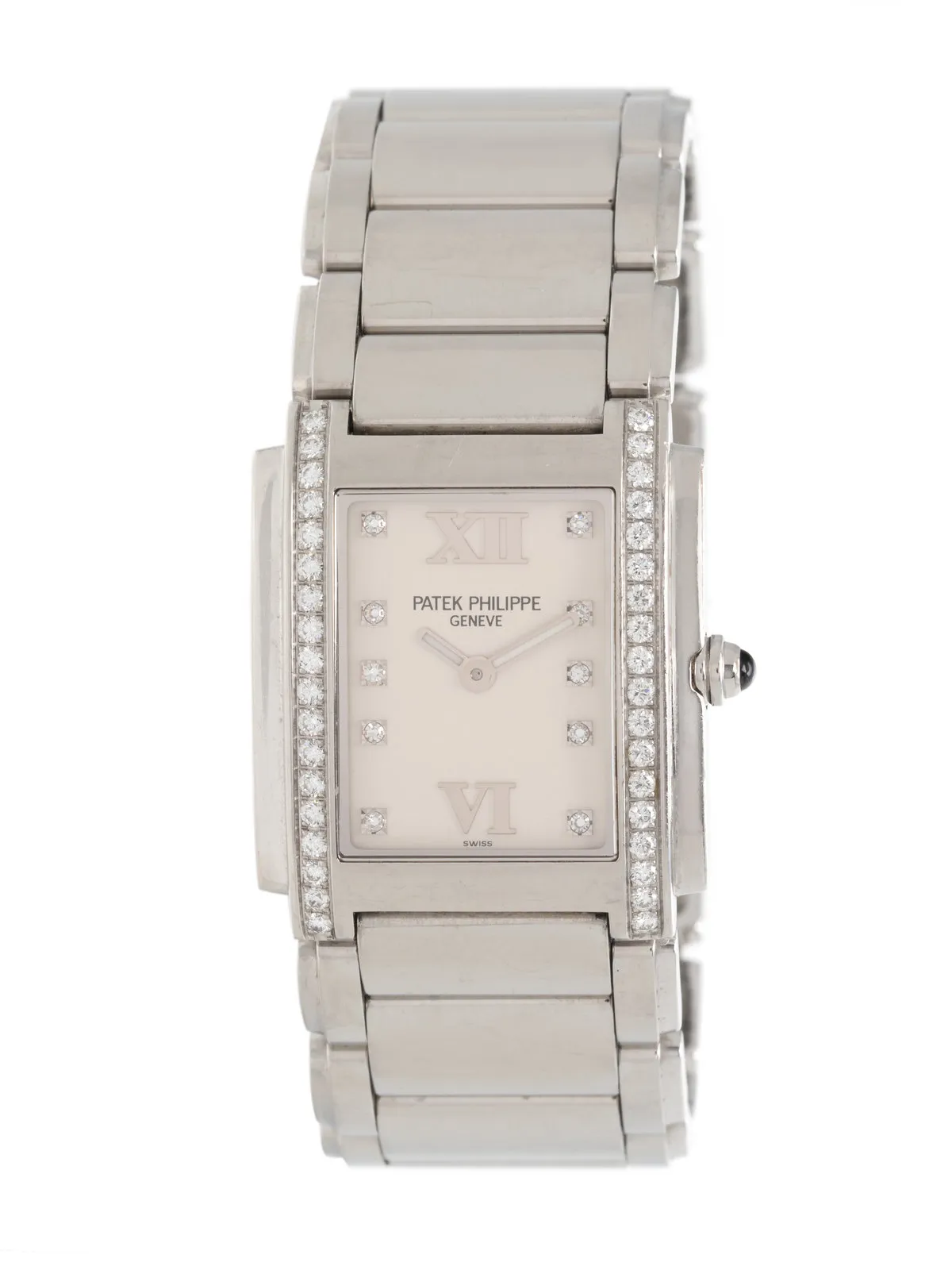 Patek Philippe Twenty~4 4910/10A-011 25mm Stainless steel White