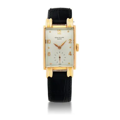 Patek Philippe 1480 22.7mm Rose gold Silver