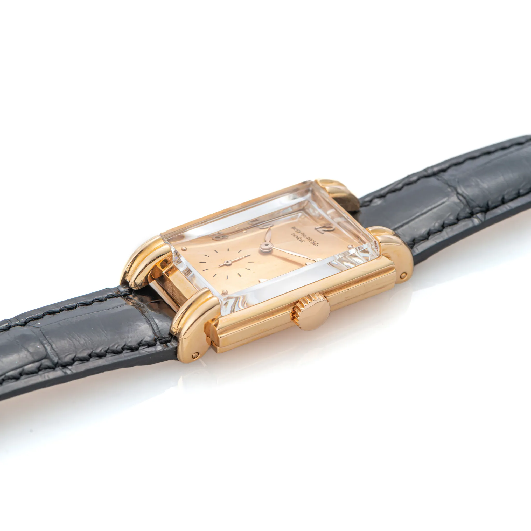 Patek Philippe 1480 24mm Rose gold Champagne 2