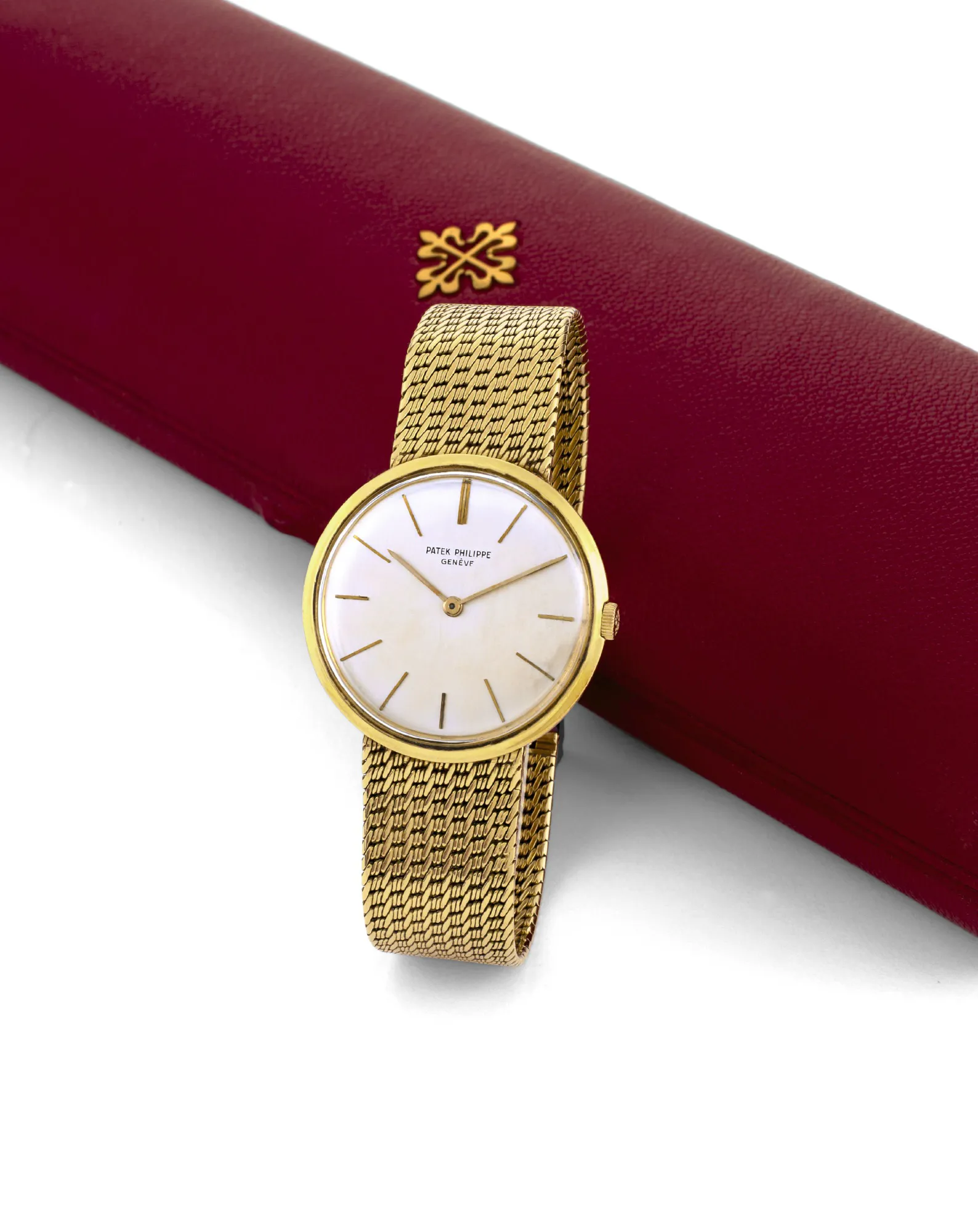 Patek Philippe 2591 34mm Yellow gold Silver