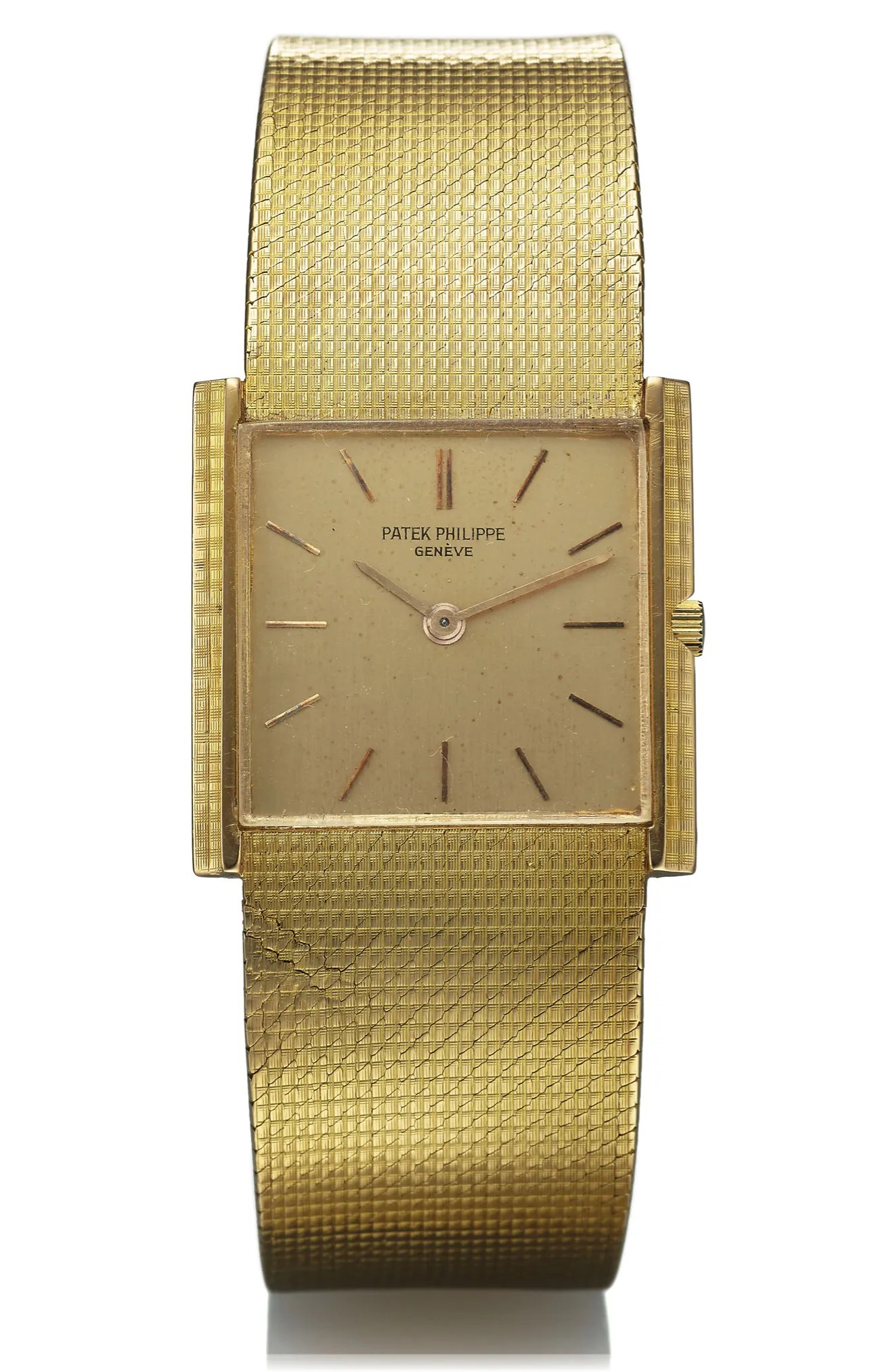 Patek Philippe 3494 26mm Yellow gold Gold silvered