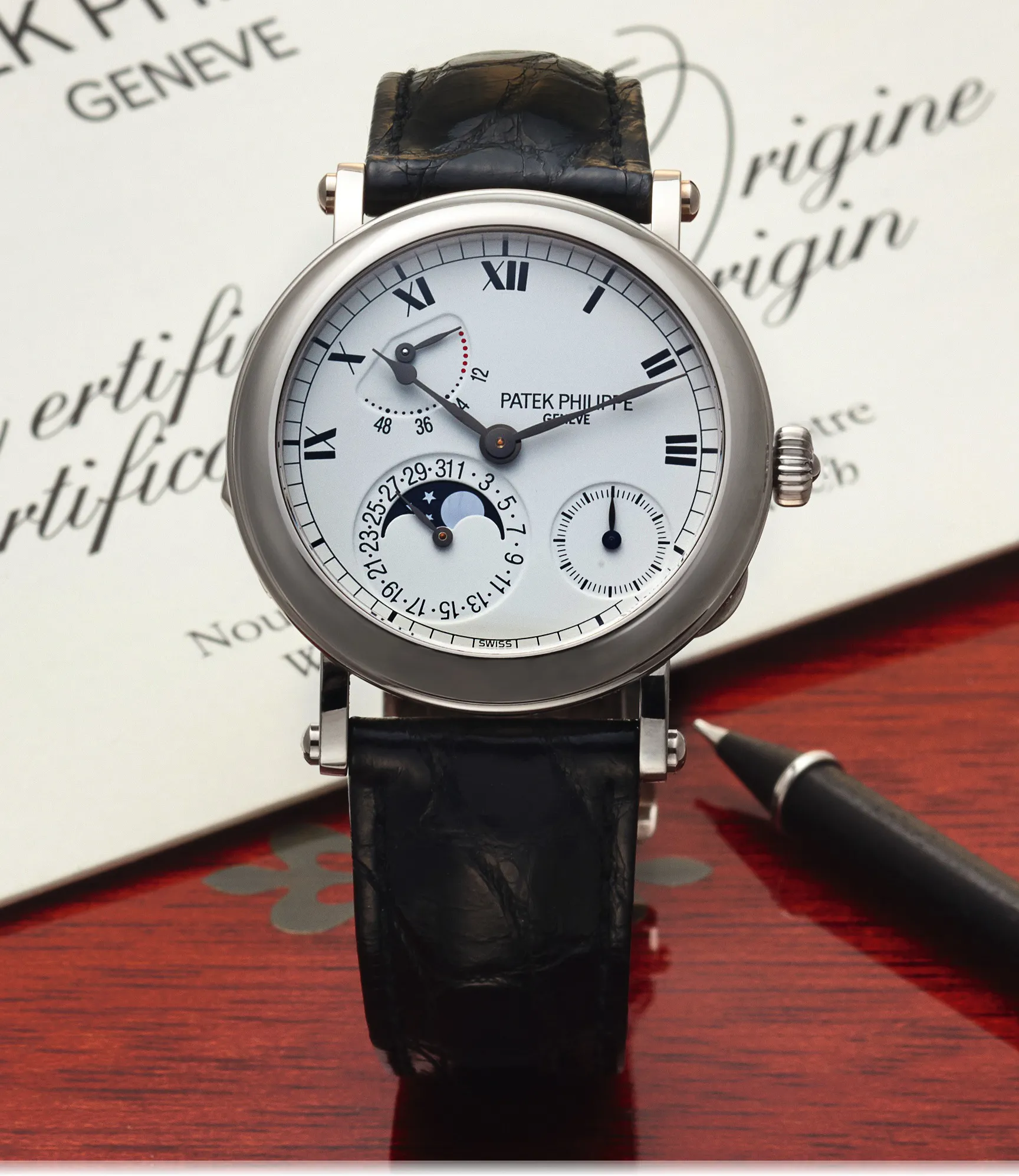 Patek Philippe 5054G 36mm White gold White