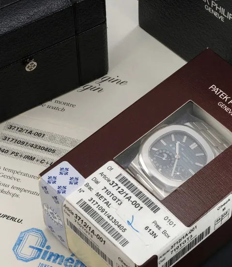 Patek Philippe 3712A 42mm Stainless steel Blue