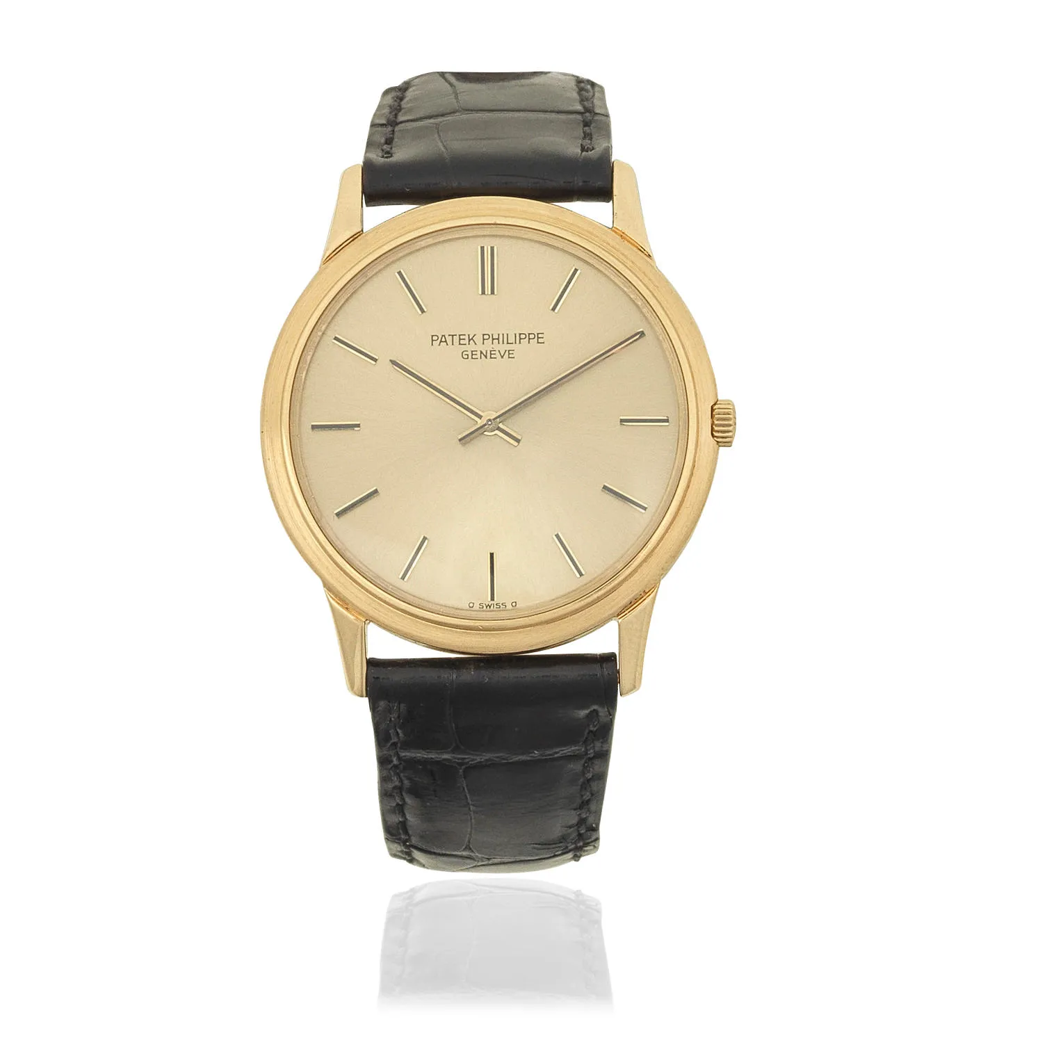 Patek Philippe 3606 32mm Yellow gold Sunburst champagne