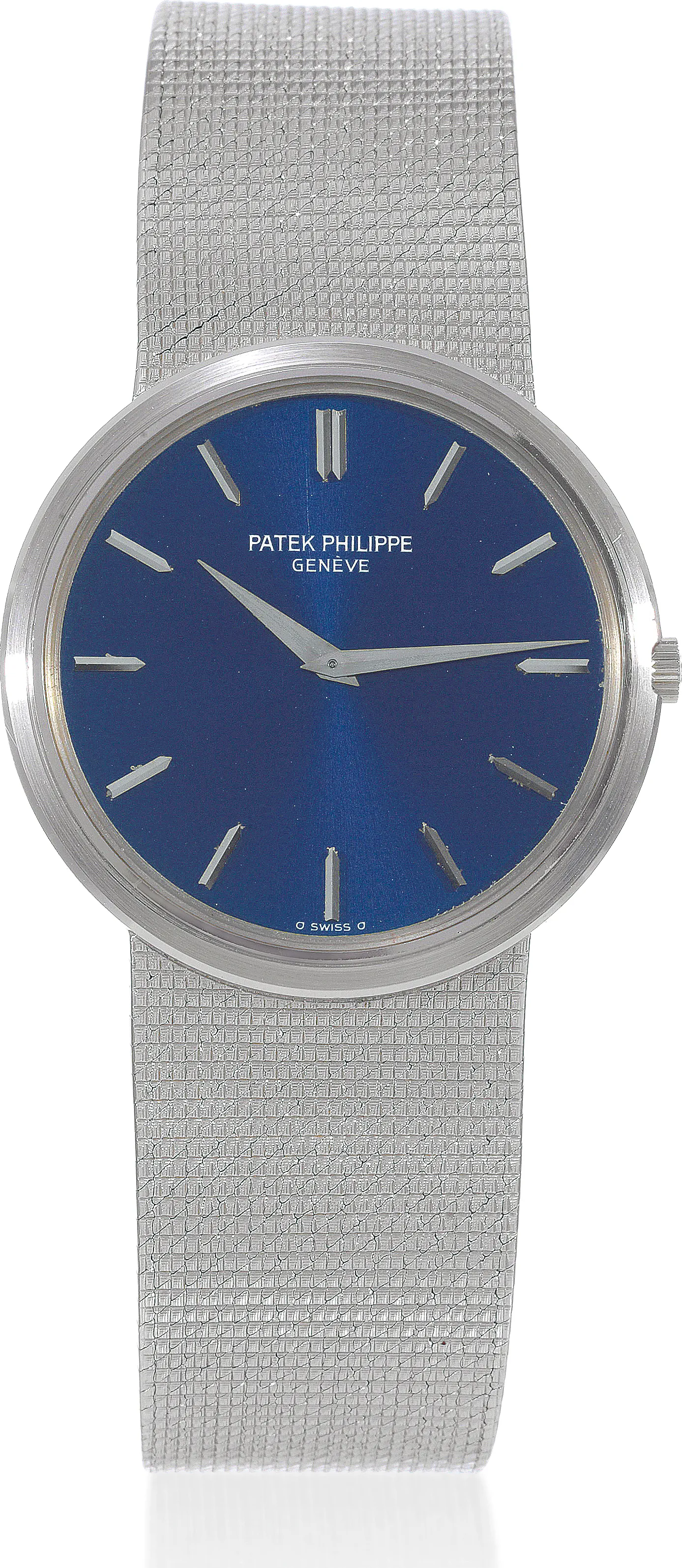 Patek Philippe 3606/3 33mm White gold Blue