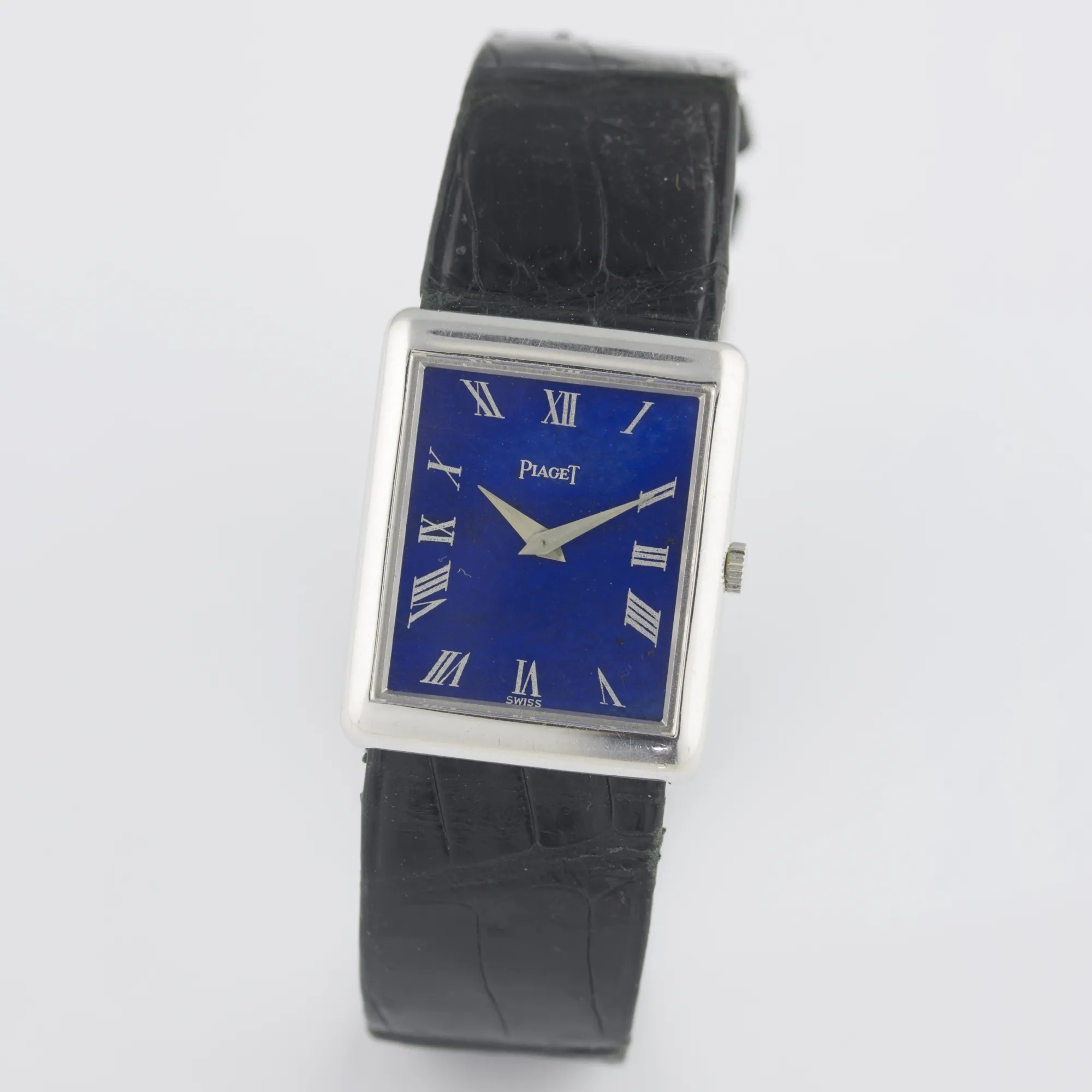 Piaget 9150 28mm White gold Lapis lazuli 1