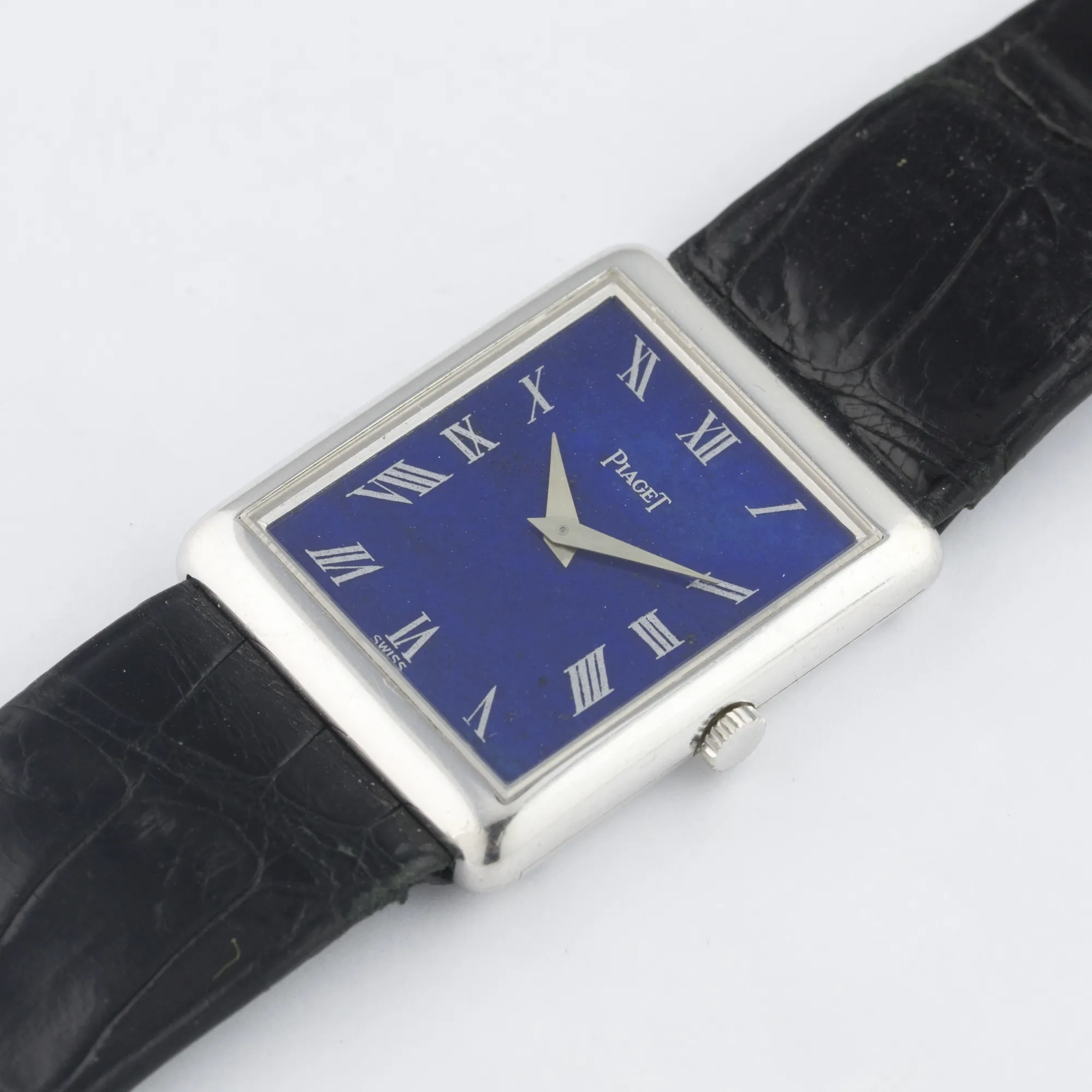 Piaget 9150 28mm White gold Lapis lazuli 2