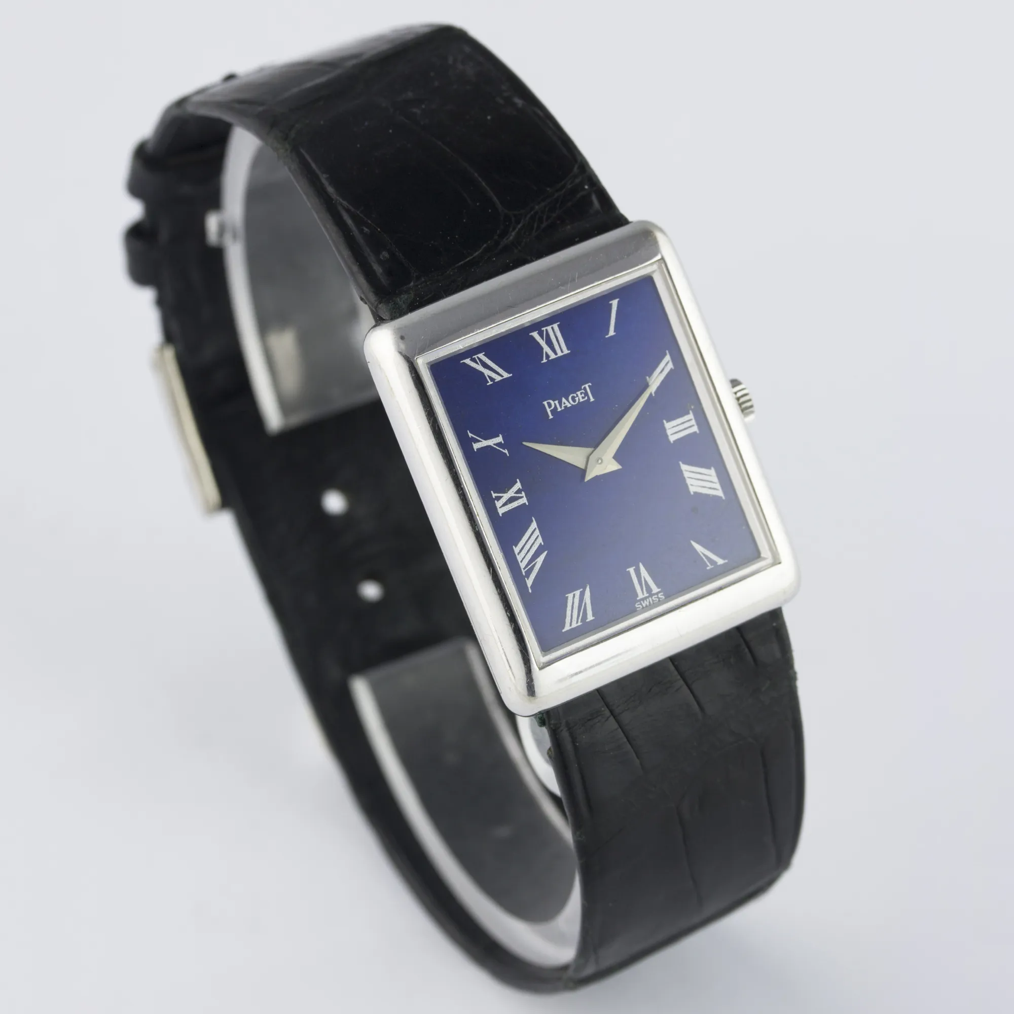 Piaget 9150 28mm White gold Lapis lazuli 5