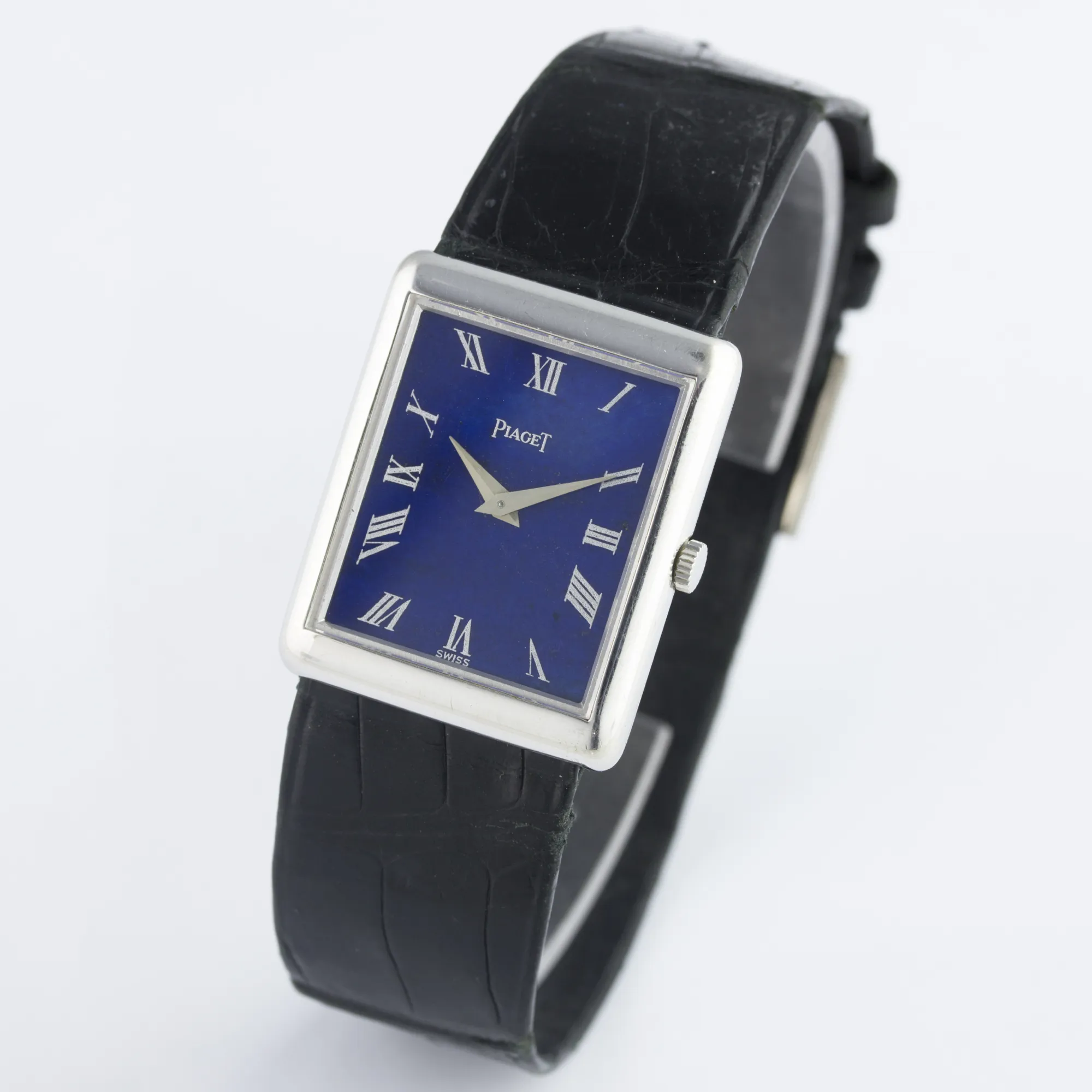 Piaget 9150 28mm White gold Lapis lazuli 6