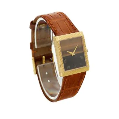 Piaget 9151 30mm Yellow gold Brown 5