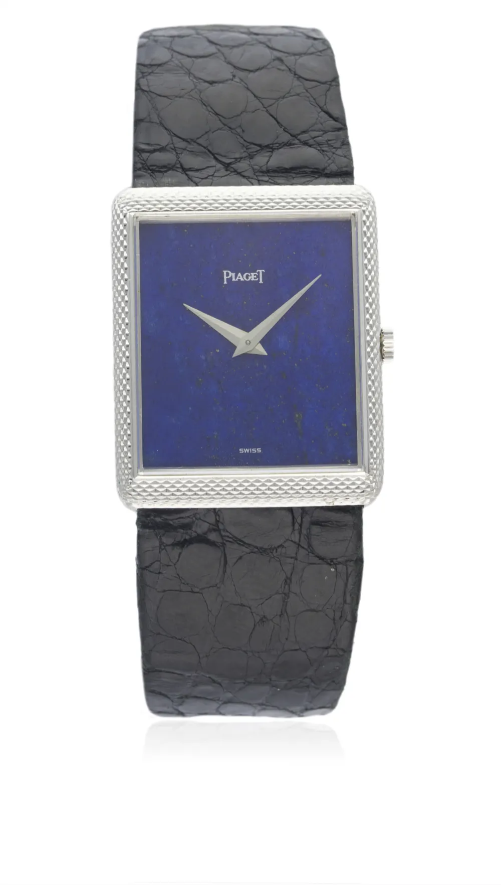 Piaget 9152 30mm White gold Lapis lazuli