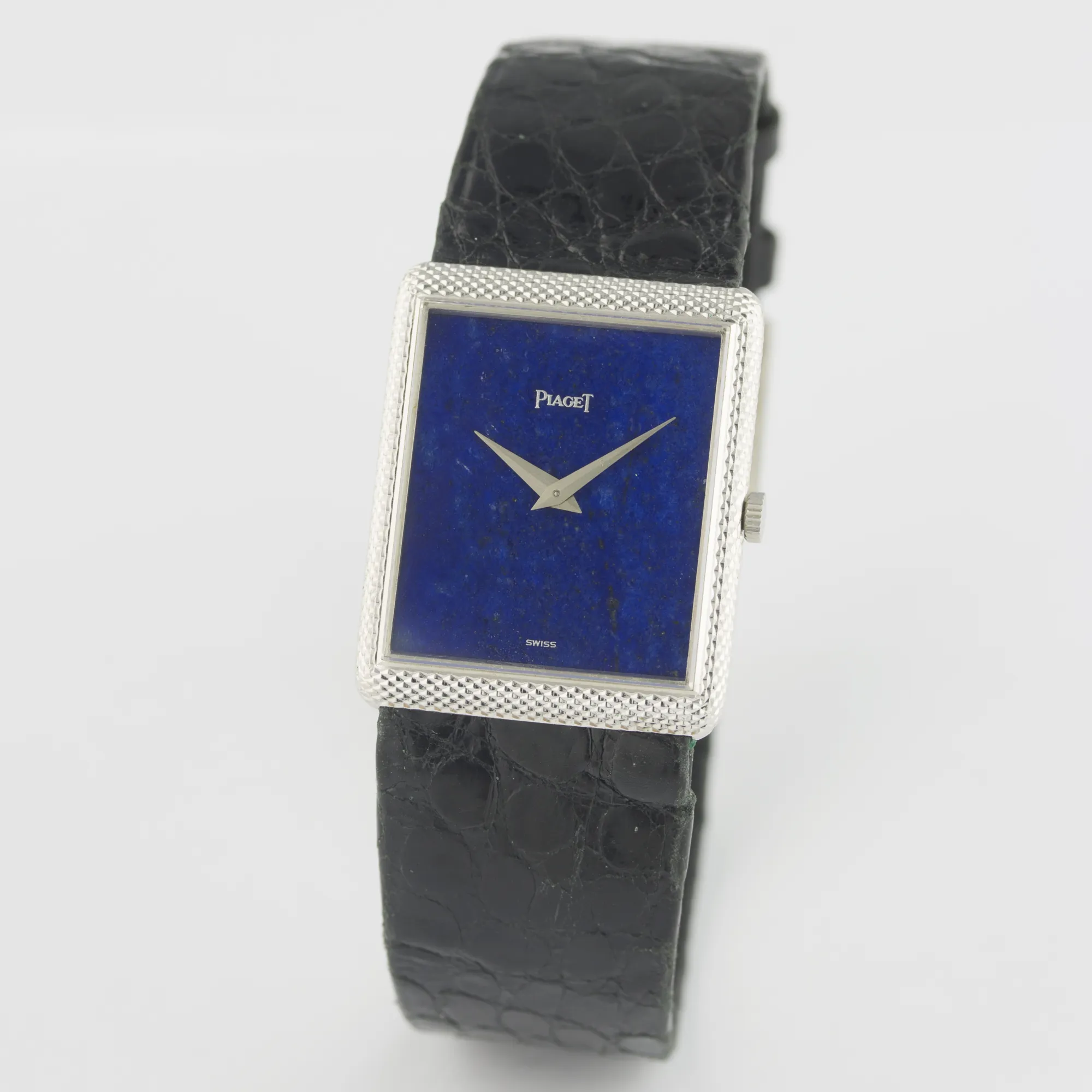 Piaget 9152 30mm White gold Lapis lazuli 1