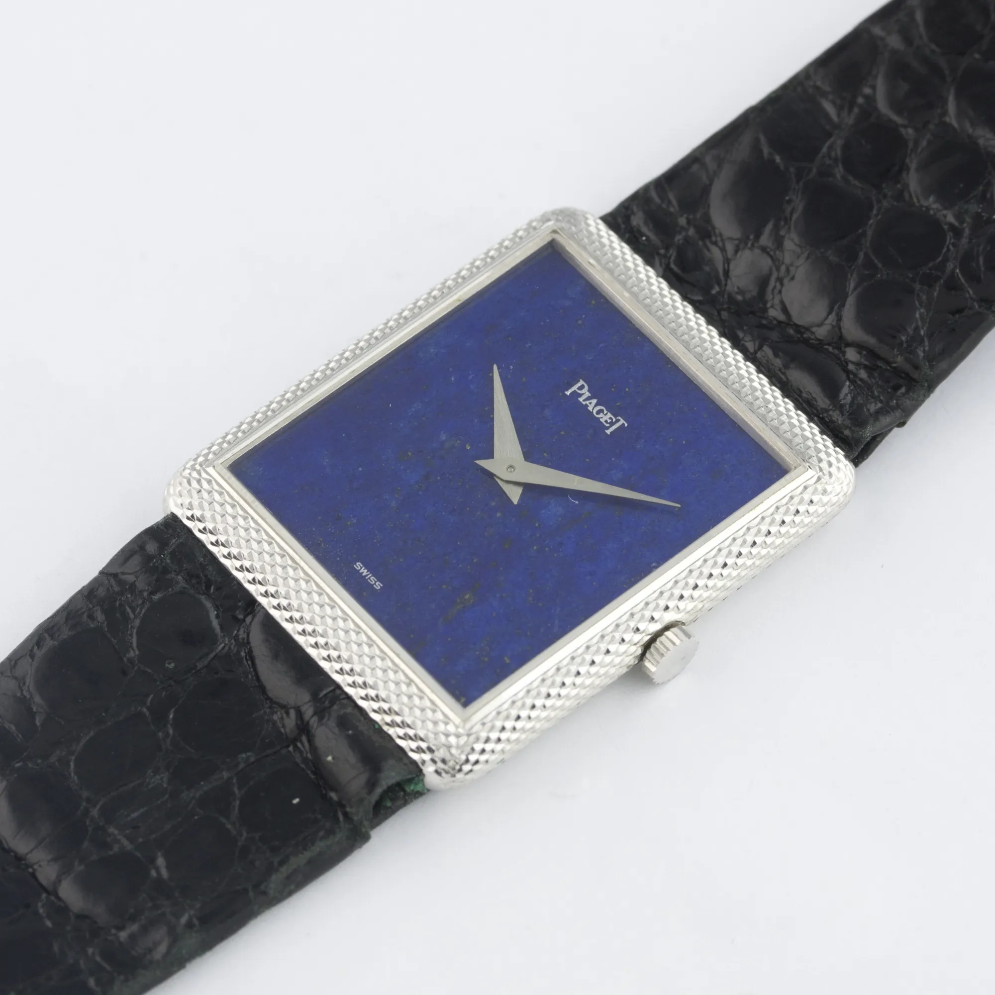 Piaget 9152 30mm White gold Lapis lazuli 2