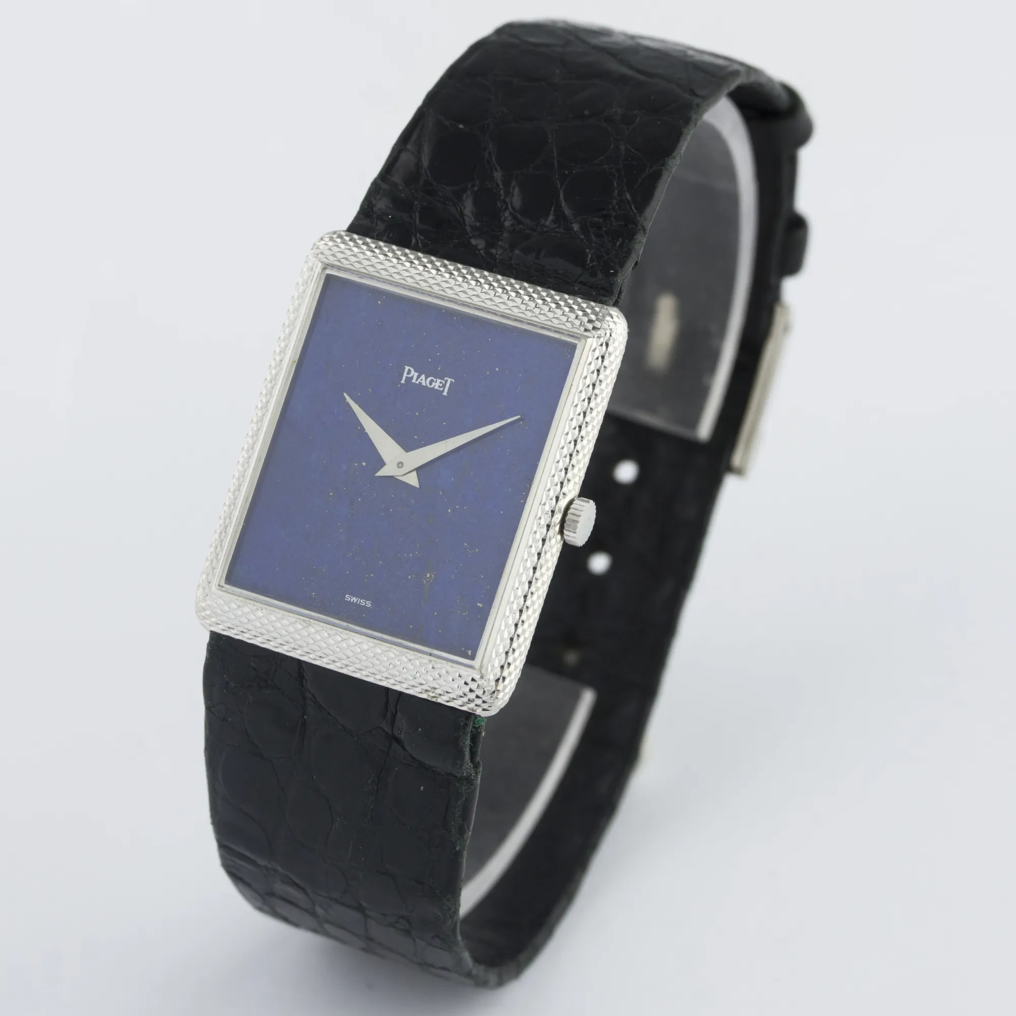 Piaget 9152 30mm White gold Lapis lazuli 3