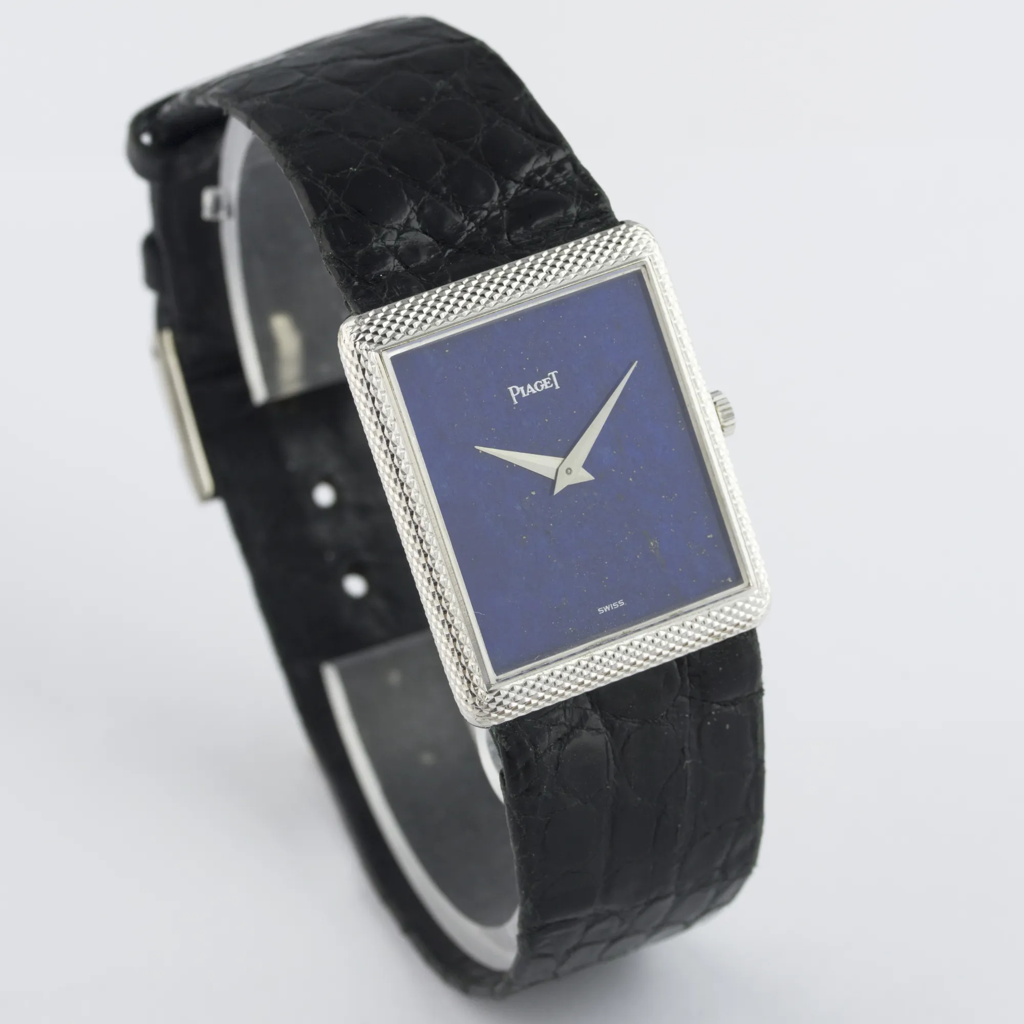 Piaget 9152 30mm White gold Lapis lazuli 4