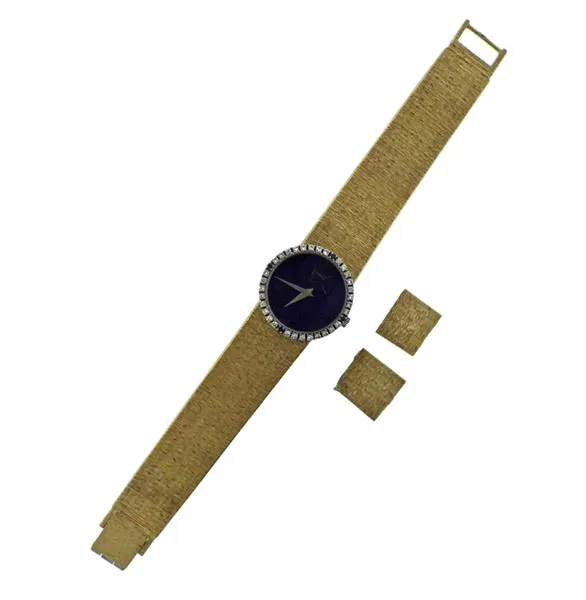 Piaget 9706 A6 24mm Yellow gold and Diamond Lapis