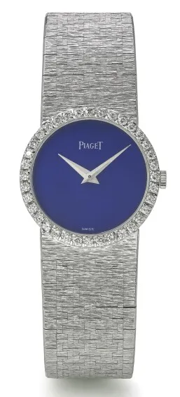 Piaget 9706 24mm Diamond Lapis lazuli