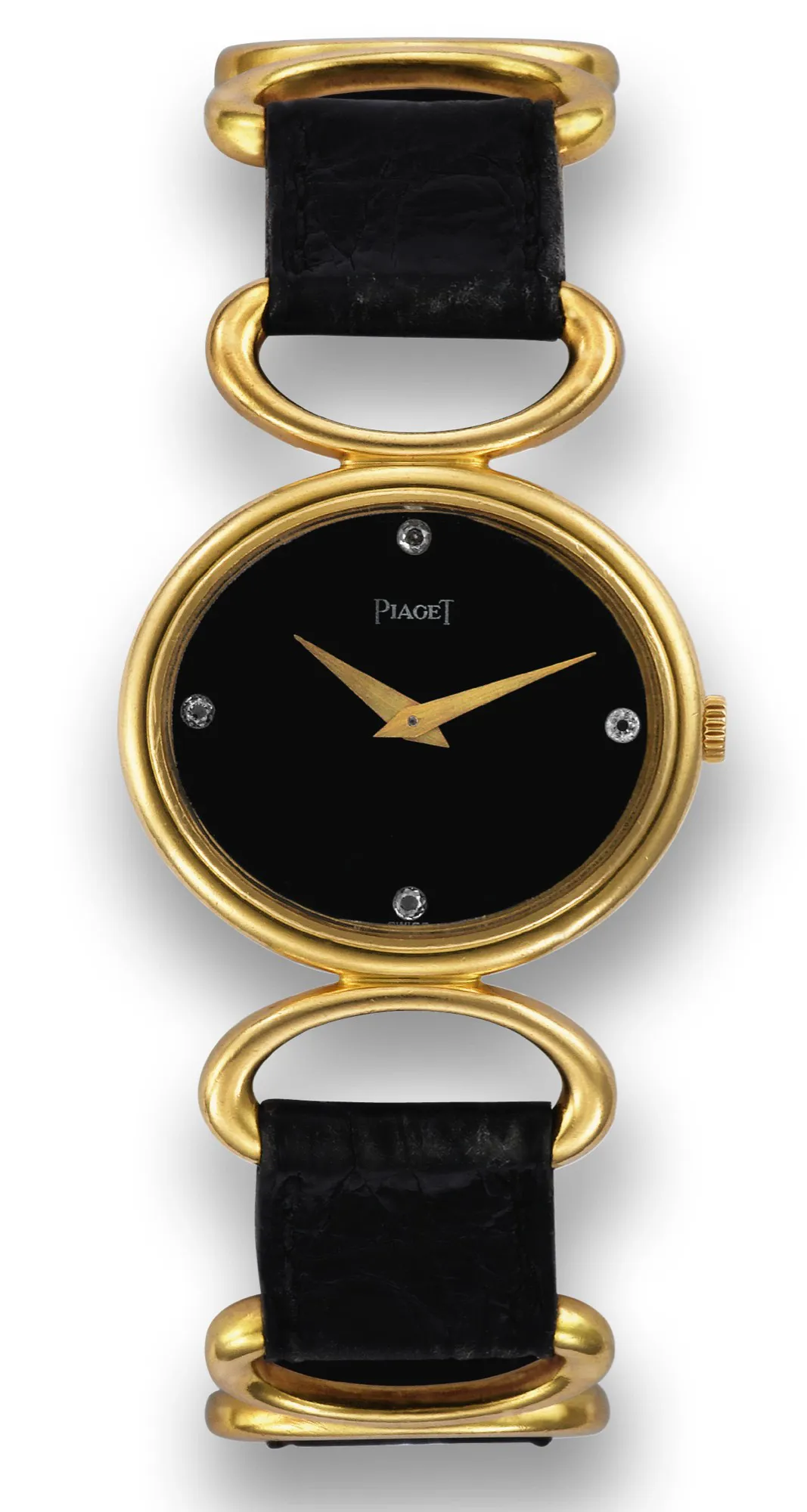 Piaget 9802 27mm Yellow gold Onyx