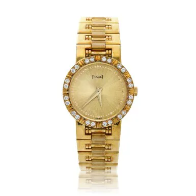 Piaget Dancer 80564 K81 25mm Yellow gold Champagne