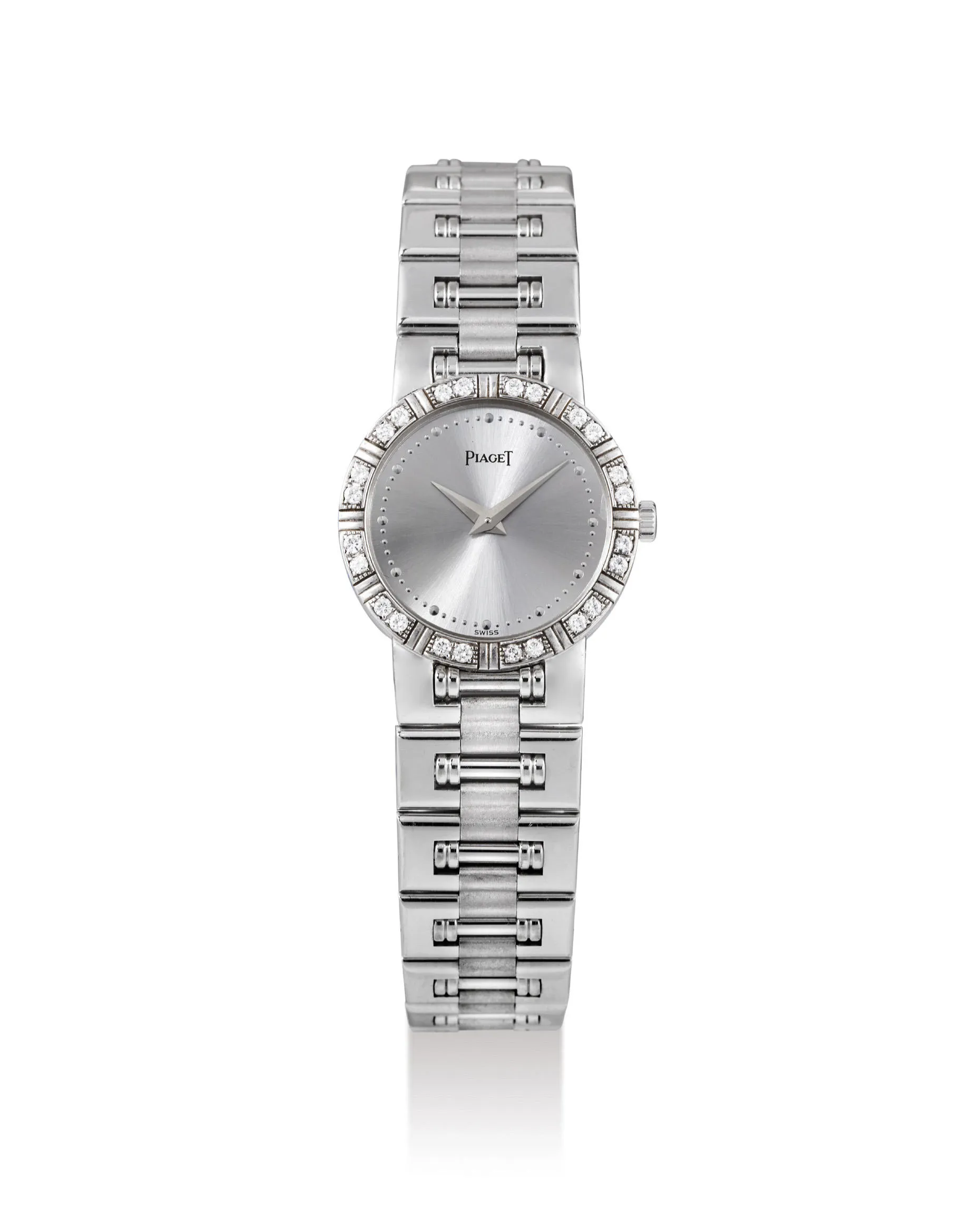 Piaget Dancer 80564 K81 32mm White gold Silver