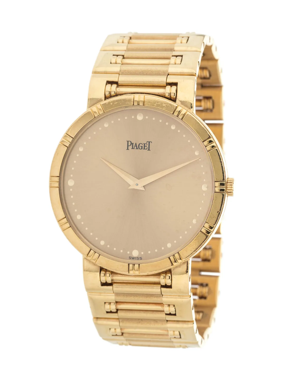 Piaget Dancer 84023 K81 30mm Yellow gold Champagne